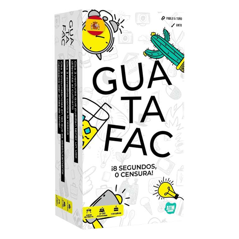 Juego de cartas Guatafac
