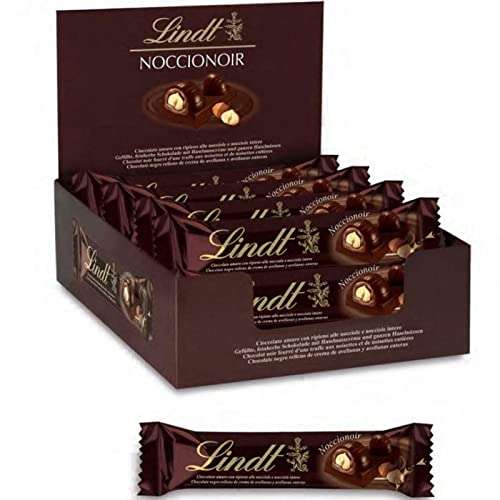 Lindt NOCCIONOIR STICK chocolate negroy crema de avellanas - 35 gr x 18 unidades