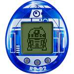 Bandai Tamagotchi 88822 Star Wars R2D2 Virtual Pet Droid con minijuegos, Clips de animación, Modos Extra y Llavero (Azul)