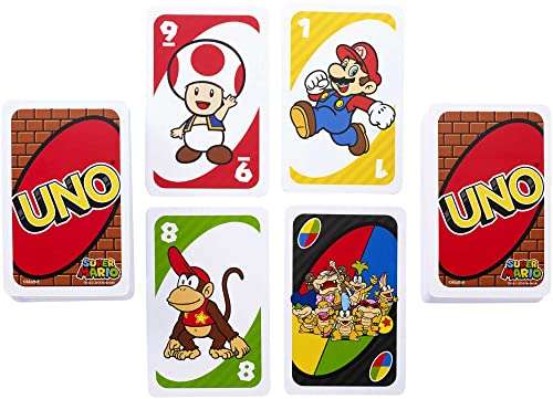 Juego de cartas Unno de Mario Bross