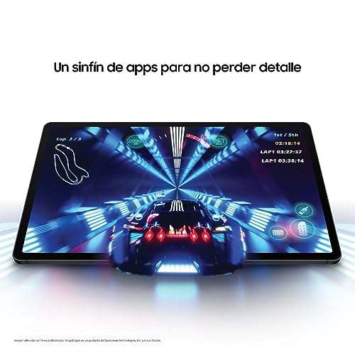Samsung Galaxy Tab S9, 256 GB, WiFi + Cargador 45W - Tablet Android, Ranura MicroSD, S Pen Incluido, Gris (Versión Española)
