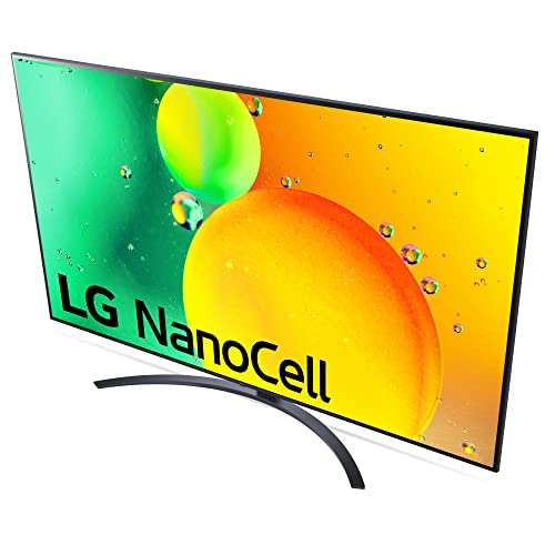 LG Televisor 75NANO766QA - Smart TV webOS22 75 pulgadas (189 cm) 4K