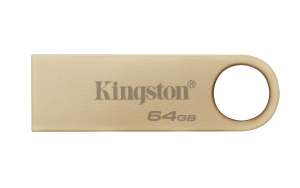 Kingston DataTraveler SE9 Gen 3-64GB - 220MB/s Lectura - Metálica - Unidad USB 3.2