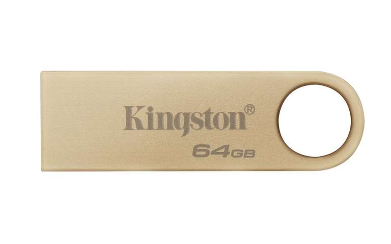 Kingston DataTraveler SE9 Gen 3-64GB - 220MB/s Lectura - Metálica - Unidad USB 3.2