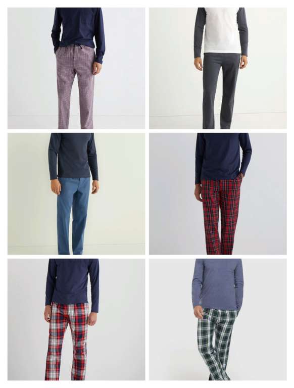 UNIT - Pijama largo 100% algodón hombre desde 9€.tallas S a 4XL. Envío supercor 1€. Puntos de recogida 2€