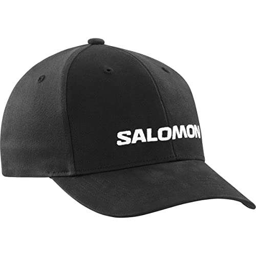 Salomon Gorra con Logo Salomon, Gorra Unisex, Perfecta para Correr y Senderismo