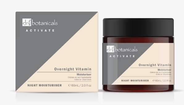 3 x Dr.Botanicals Crema Hidratante Facial de Noche con Vitamina C y Vitamina K