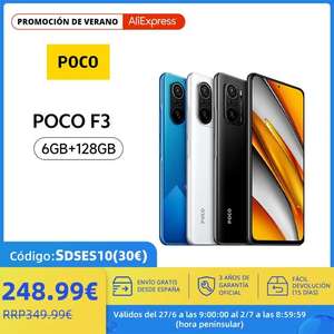 Poco F3 6GB 128GB - Desde España (Día 27)