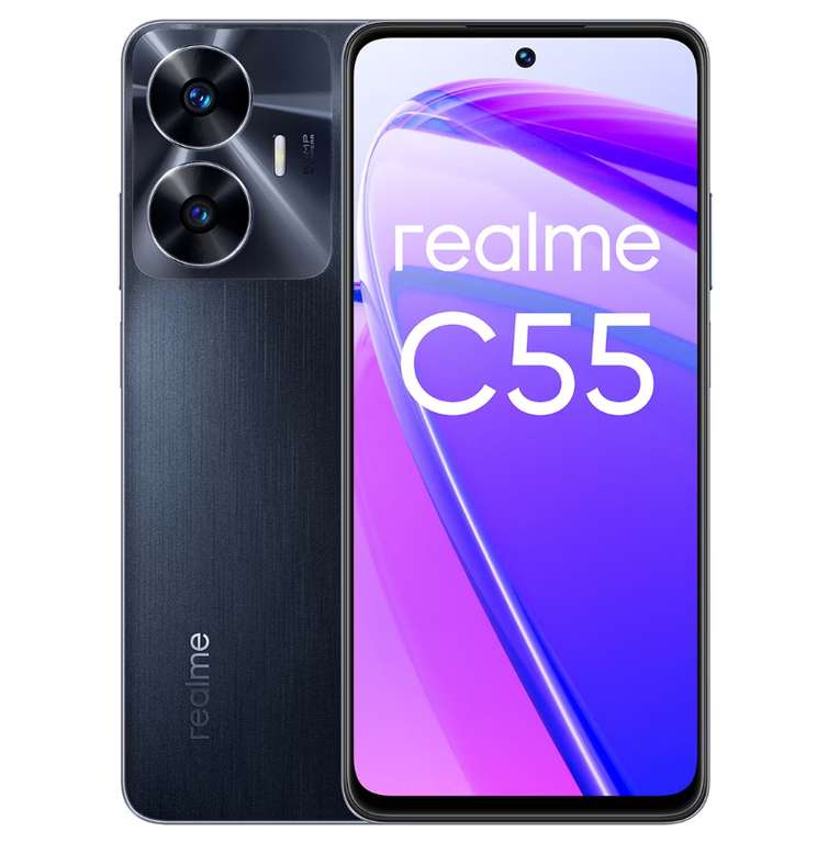 Realme C55 8 GB + 256 GB Rainy Night móvil libre