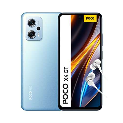POCO X4 GT 5G - 8GB+128GB por 299 € // 8GB/256GB por 349
