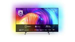 TV LED 43" Philips 43PUS8517/12, 4K UHD, Smart TV, Ambilight