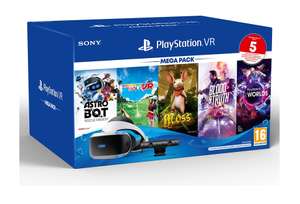 Gafas PlayStation VR CUH-ZVR2 Megapack + 5 Juegos + Cámara VR (con ECI Plus179€)