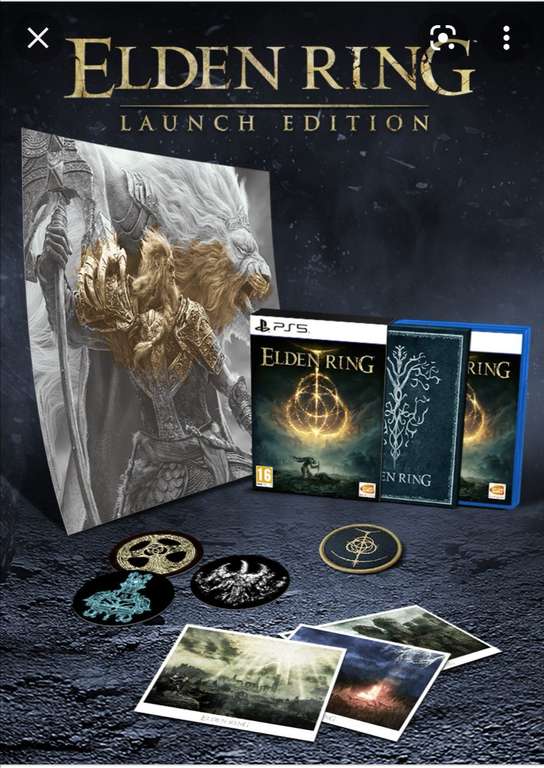 Elden Ring ps4 Launch Edition