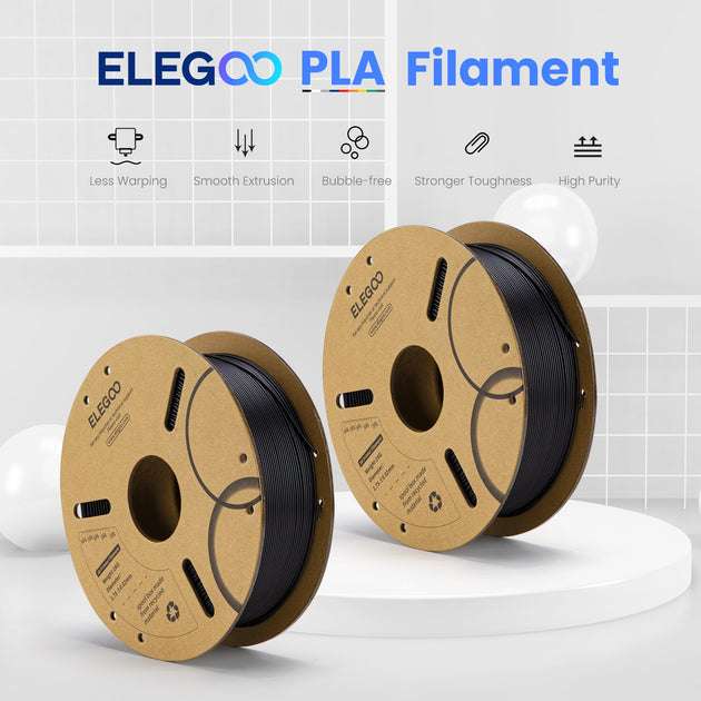 Filamento PLA 1.75mm NEGRO 10KG - envío gratis