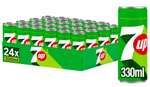 7 UP original Refresco de lima y limón, pack de 24 latas de 330 ml, 7.92 litros en total