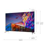 TV LED 65" - Haier K7 Series H65K702UG, Smart TV (Android TV 11), HDR 4K, Direct LED, Dolby Audio, Smart remote control, Dbx-tv, Negro