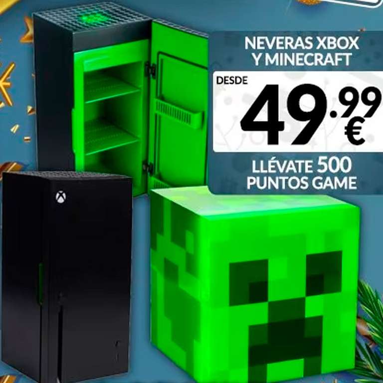 Neveras XBOX y Minecraft  Dia 5 GAME » Chollometro
