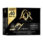 L'Or cápsulas café Ristretto 80 unidades