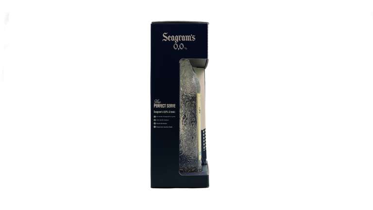 Seagram's 0.0% Bebida sin Alcohol con Removedor de regalo, 1 L