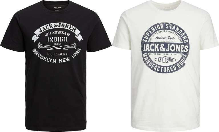 Camiseta Jack & Jones Indigo (tallas de S a XXL, en blanco 9.84€)