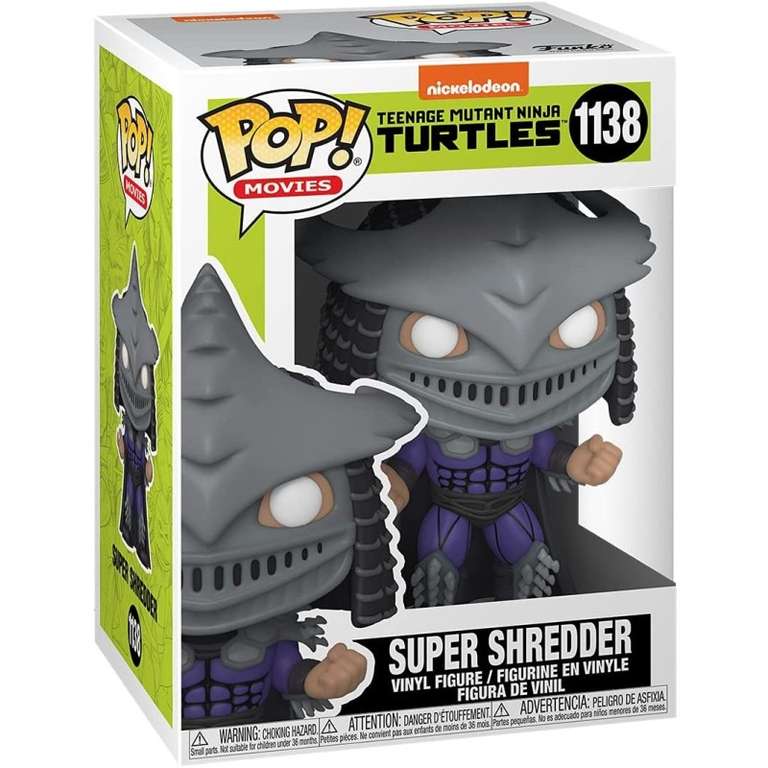 Funko pop tortugas ninja 2 super shredder