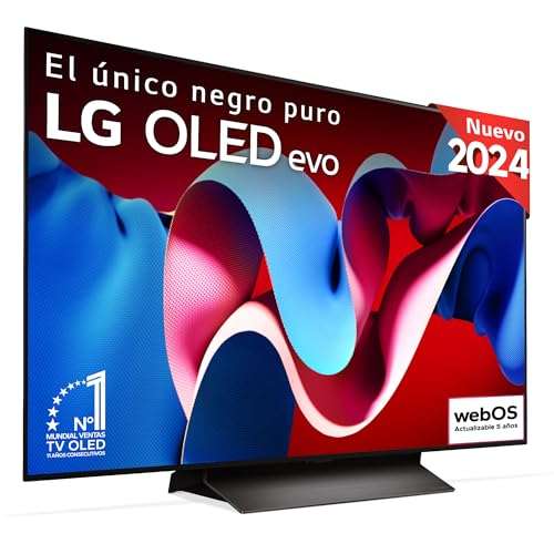 LG OLED48C44LA, 48", OLED 4K, Serie C4, 3840x2160,