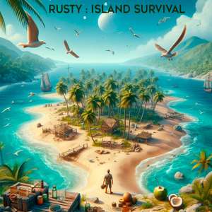 RUSTY: Island Survival, Theme Solitaire Tripeaks, Levantando la nave (ANDROID)