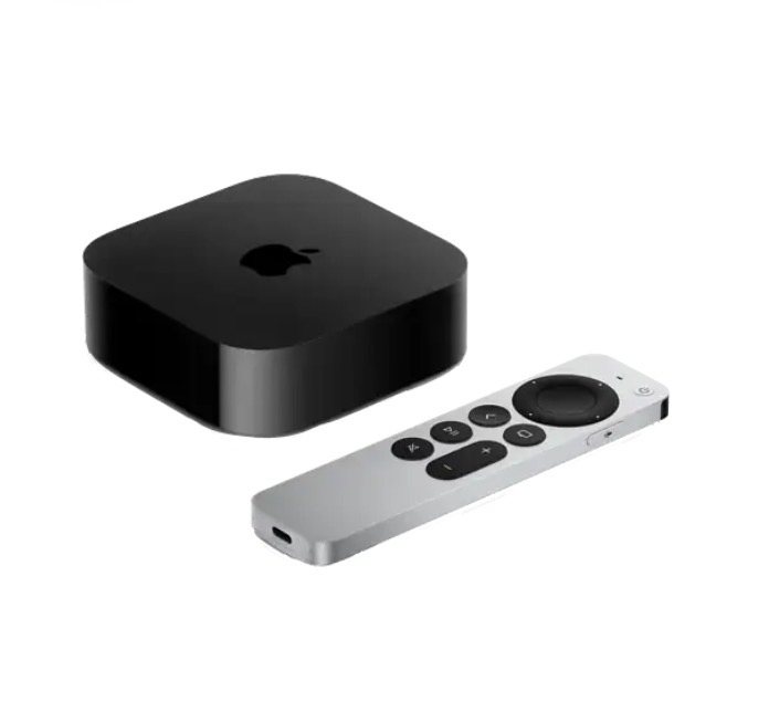 Apple TV 4K (3ª generación) 64 GB, WiFi, Reproductor multimedia, Mando Siri remote, Bluetooth 5.0