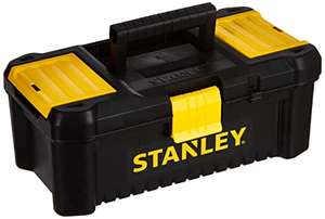 Stanley, Caja De Herramientas - 2 Organizadores En La Tapa - Bandeja Para Herramientas - Dimensiones 32 X 18,8 X 13,2 Cm