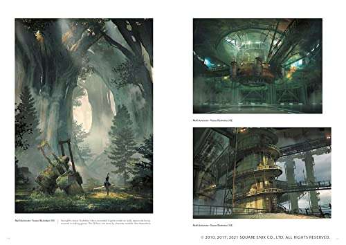 Libro de arte de los videojuegos Nier Art - Koda Kazuma Works (15,45€ en alemán / 22,79€ en inglés)