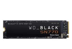 WD BLACK SN770 1TB SSD PCIe Gen4 NVMe
