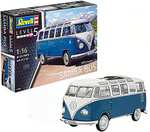Revell Maqueta Volkswagen T1 Samba Bus, Kit Modelo, Escala 1:16 (07009)