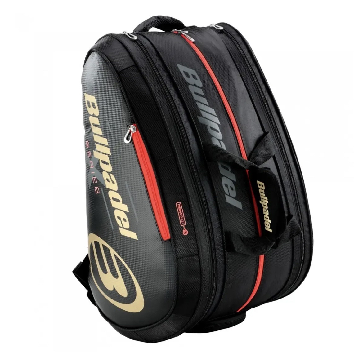 Paletero Bullpadel Avant S Gold Carbon para pádel
