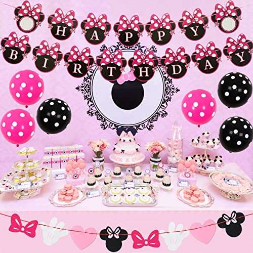 Set decoración cumpleaños (temática cartoon mouse)