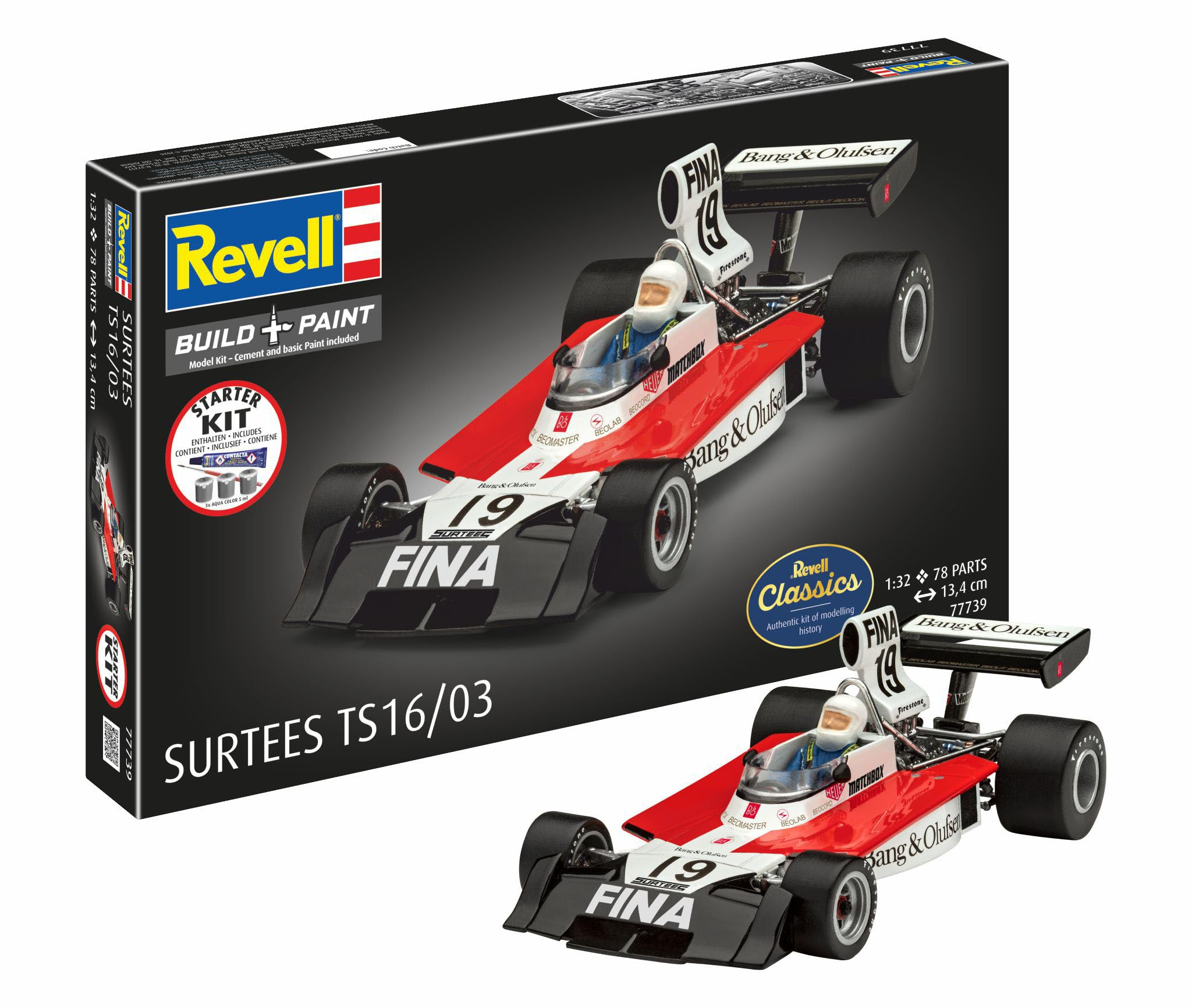 Maqueta Completa Revell Surtees TS16/03