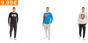 Pijama para Hombre de Star Wars/Superman/Spider-Man solo 9.99€