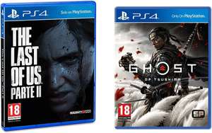 The Last of Us Parte II + (Ghost of Tsushima, Watch Dogs Legion, Immortals Fenyx Rising, Spider-Man, Tomb Raider, The Last of us, Pesona 5)