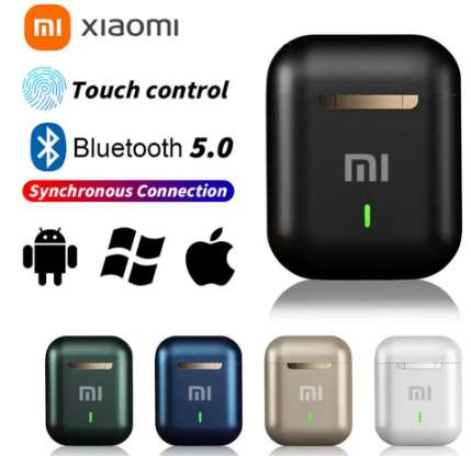 Xiaomi-auriculares inalámbricos J18 con Bluetooth, cascos con cancelación de ruido, HD, manos libres con micrófono