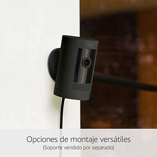 Ring Stick Up Cam Plug-In, cámara de seguridad HD con comunicación bidireccional, compatible con Alexa 2 Camera (3 Cámaras por 117,50 €)