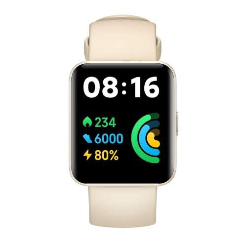 Smartwatch Xiaomi Redmi watch 2 (colores beige, negro y azul)