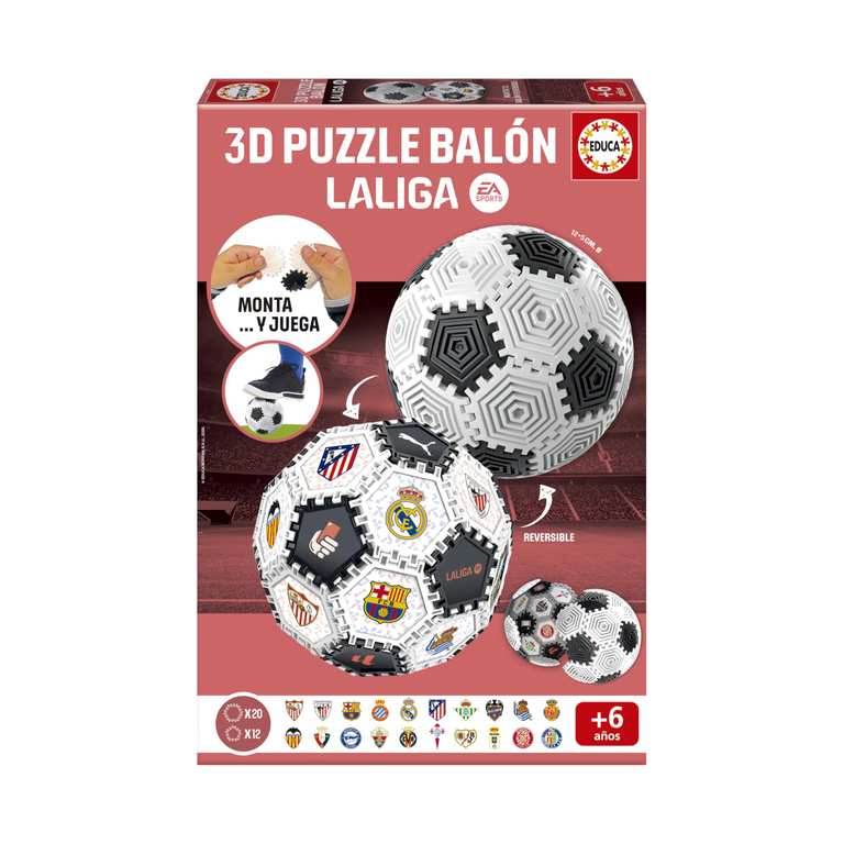Imagen de Puzzle Balón 3D de LALIGA (Educa)