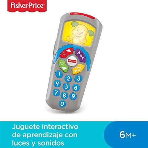 Fisher-Price Mando a distancia perrito, juguete electrónico bebé +6 meses (Mattel DLD35)