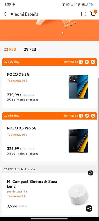 Xiaomi POCO X6 Pro 5G [8GB + 256GB] » Chollometro