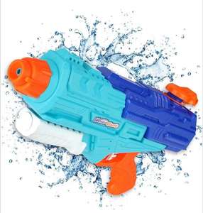 Pistola de agua de juguete para niños 1250 ML con gran alcance. AquaForce Stingray 4'99€.