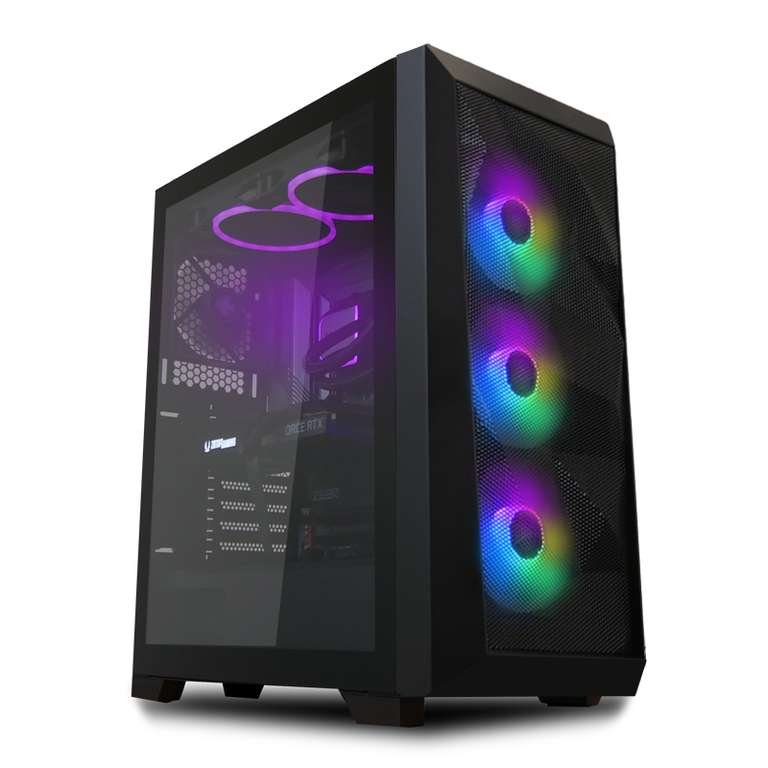 PC Gaming: GeForce RTX3060 Ti 8GB; Ryzen 5 5500; 1 TB Kingston NV2; MSI A520M-A PRO ; 16GB DDR4 ; be quiet! System Power 650 W;