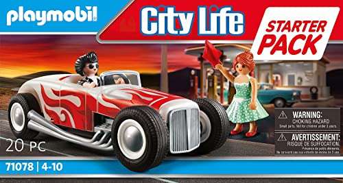 PLAYMOBIL - City Life - Starter Pack - Hot Rod