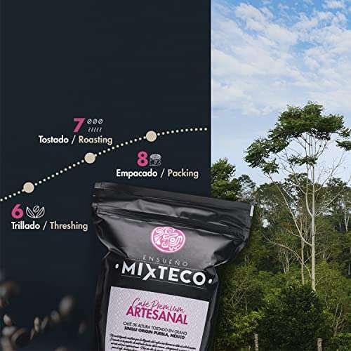 Ensueño Mixteco – Café en Grano Natural Arábica Tostado
