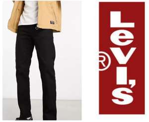 Vaqueros pantalones LEVIS 502 Pitillos negros de corte tapered (+50€ gastados y envío gratis