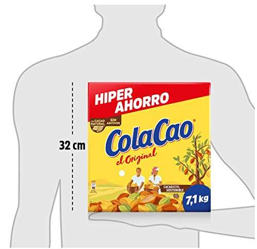 ColaCao Original: con Cacao Natural - Formato Ahorro - 7,1kg