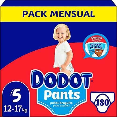 Dodot Pañales Bebé Pants Talla 5 (12-17 kg) 0,24 la unidad